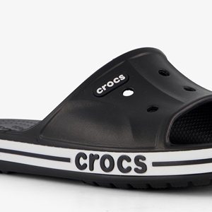 Crocs Bayaband Slide heren slippers zwart wit