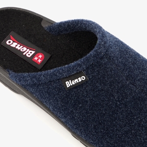 Blenzo dames pantoffels blauw