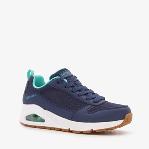 Skechers Uno Inside Matters dames sneakers blauw