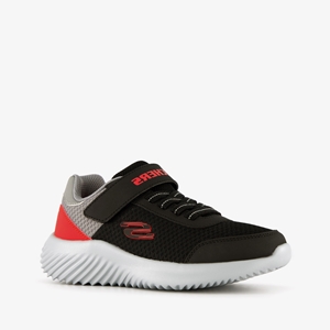 Skechers Bounders jongens sneakers zwart grijs online bestellen Scapino