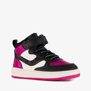 Zwart roze sneakers fashion