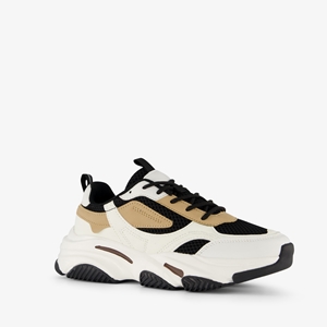 Blue Box dames dad sneaker wit/zwart