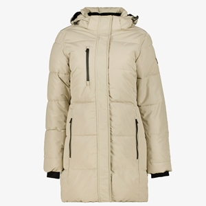 Kjelvik dames parka winterjas waterafstotend beige