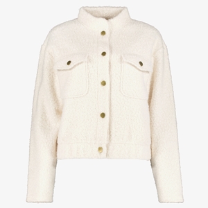 TwoDay dames teddy bomber jas beige