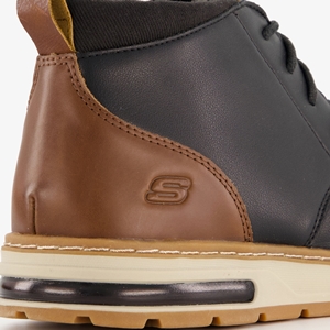 Skechers Evenstone hoge leren heren sneakers