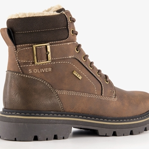 S.Oliver heren veterboots bruin