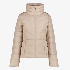 TwoDay gewatteerde dames winterjas beige