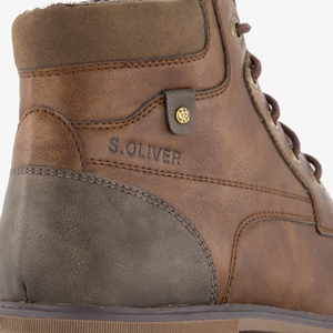 S.Oliver heren veterboots donkerbruin