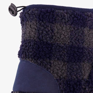 Thu!s teddy heren pantoffels blauw