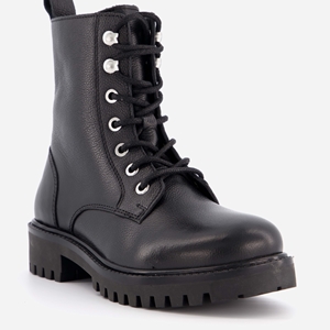 Hush Puppies leren meisjes veterboots