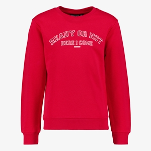 Unsigned jongens sweater rood