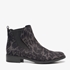 Nova dames leopard chelsea boots 7