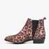 Blue Box dames leopard chelsea boots 3