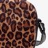Dames schoudertasje met luipaardprint 3