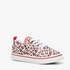 Canvas kinder sneakers met luipaardprint 1