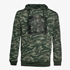 Heren sweater met camouflage print