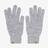 Dames handschoenen grijs 1