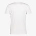 Unsigned heren T-shirt wit katoen ronde hals 2