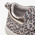TwoDay leren meisjes sneakers met luipaardprint 8