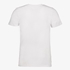 Unsigned heren T-shirt wit katoen V-hals 2