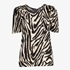 TwoDay dames T-shirt met zebraprint 1