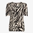 TwoDay dames T-shirt met zebraprint 2