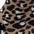 1 paar dames antislip sokken met luipaardprint 2