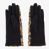 Dames handschoenen met luipaardprint 2
