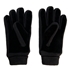 Leren heren handschoenen zwart 2