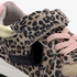 TwoDay leren meisjes sneakers met luipaardprint 6