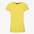 Meisjes basic T-shirt geel