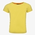 Meisjes basic T-shirt geel
