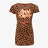 Meisjes jurk met luipaardprint