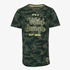 Jongens T-shirt met camouflage print