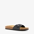 Dames bio slippers met croco print