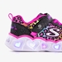 Skechers Girls Heart Lights Shimmer Spots sneakers 6