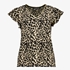 Dames blouse met luipaardprint