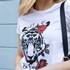 TwoDay dames T-shirt met tijgerkop 4