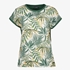 Dames T-shirt met bladerenprint