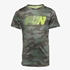 Jongens sport T-shirt met camouflage print