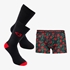 Giftbox - 2 paar sokken en boxershort