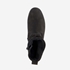 Hush Puppies gevoerde suede dames enkellaarsjes 5