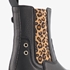 Blue Box meisjes chelsea boots met luipaardprint 6
