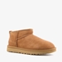 UGG Classic Ultra Mini suède enkellaarsjes cognac 1