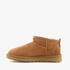 UGG Classic Ultra Mini suède enkellaarsjes cognac 3