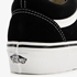 Vans Old Skool Platform dames sneakers zwart/wit 6