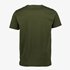 Unsigned heren T-shirt met print groen 2