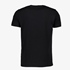 Unsigned heren T-shirt met print zwart 2