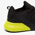 Osaga jongens sneakers zwart met neon geel 8