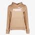 Puma Essentials Big Logo dames hoodie beige